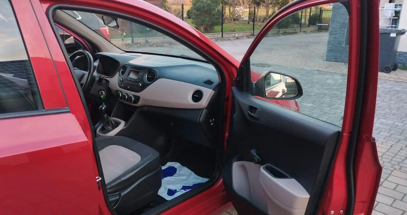Hyundai i10 cena 19900 przebieg: 156000, rok produkcji 2013 z Lubliniec małe 92